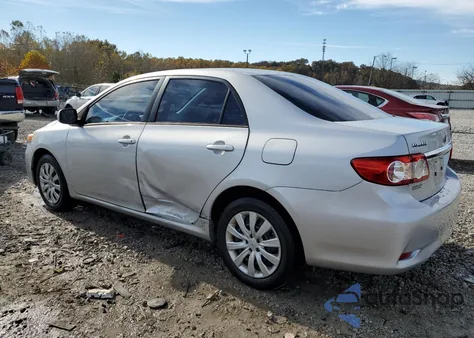 2012 Toyota Corolla Base z USA, uszkodzony, nr VIN 2T1BU4EEXCC889389
